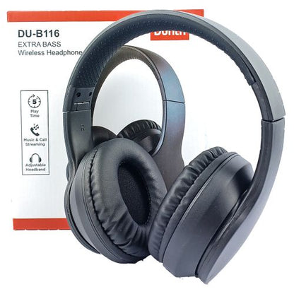 Casque bluetooth sans fil, microphone intégré stéréo DUNTH DU-B116 - تنزوت