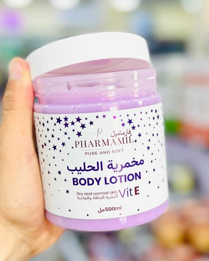 PHARMAMIL BODY LOTION مخمرية بلحليب بعد الحمام صابونية تنزوت