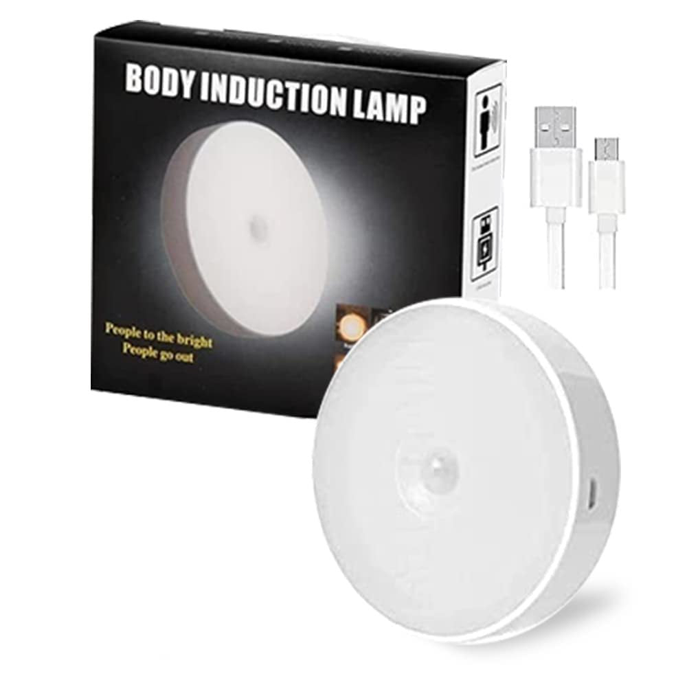 Lampe LED intelligente à capteur de mouvement sans fil Rechargeable - تنزوت
