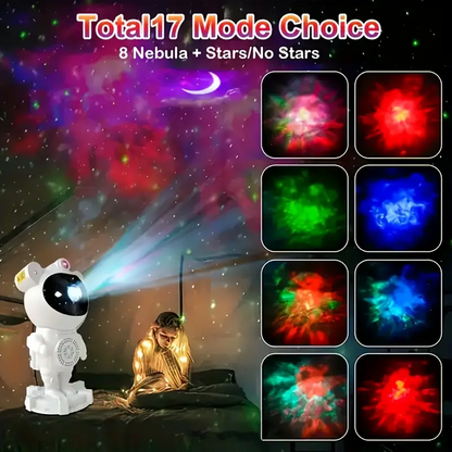 Projecteur d’astronome de ciel étoilé galaxie 17 mode Bleutooth avec télécommande V4 - تنزوت