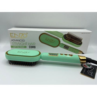 ENZO PROFESSIONAL Brosse Lissante Electrique Professional En Céramique تنزوت
