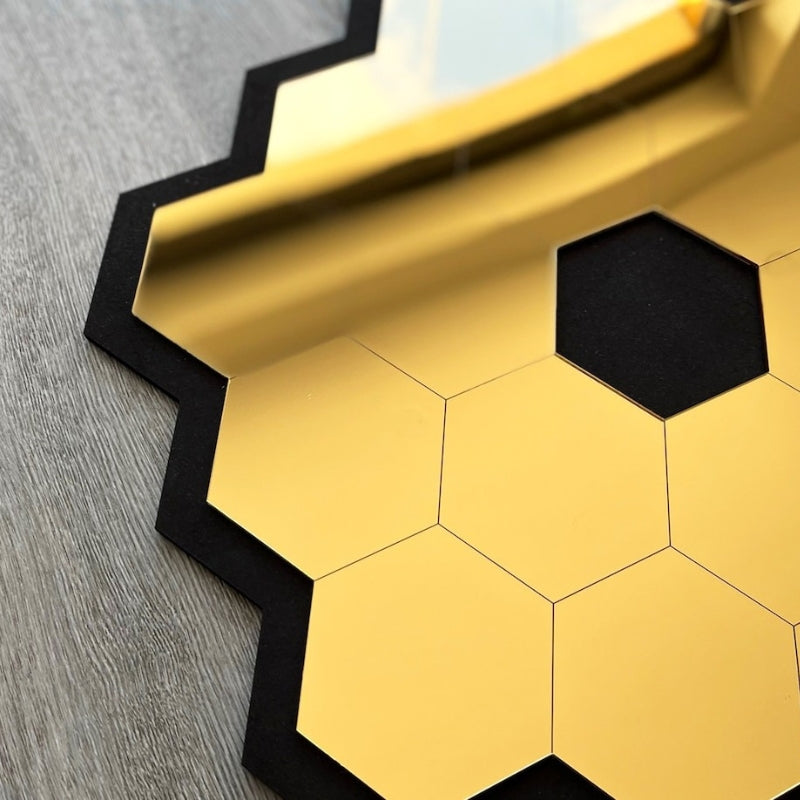 Décoration murale miroir Abeille Miroir Acrylic 40 Cm / 45 Cm تنزوت
