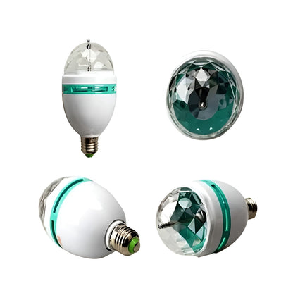 Lampe de scène rotative 360° Jeux De Lumière Multi Couleur Led Pour Fête - تنزوت