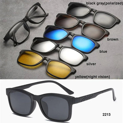 Lunette 6 En 1 2202A Optique / Soleil / Nuit - تنزوت