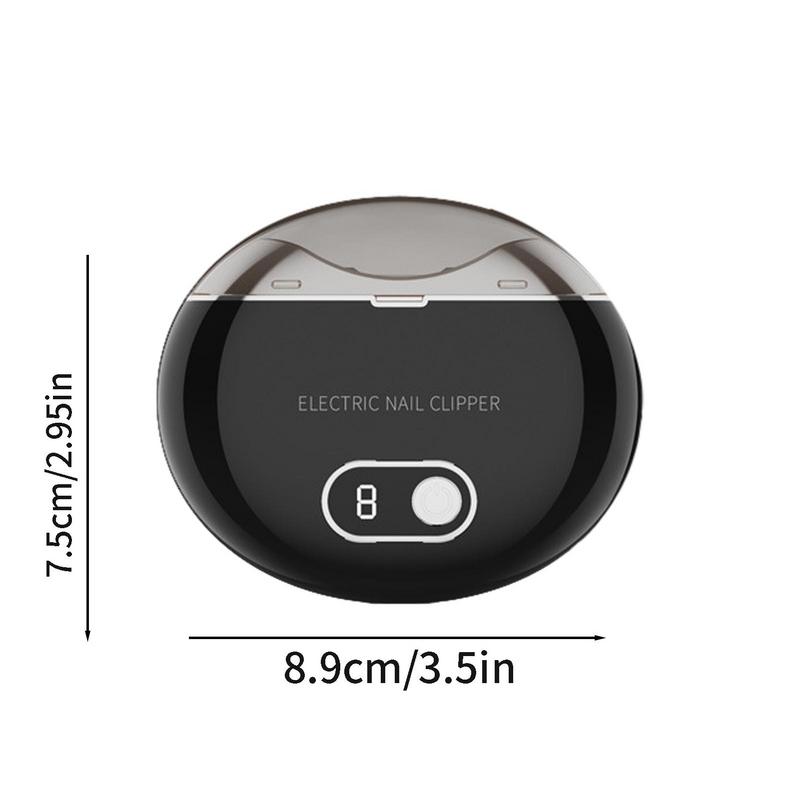 Coupe-ongles électrique et automatique, Anti éclaboussures, Portable, pour bébé et adulte تنزوت