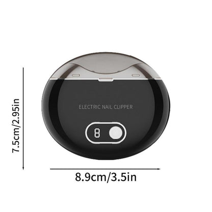 Coupe-ongles électrique et automatique, Anti éclaboussures, Portable, pour bébé et adulte تنزوت