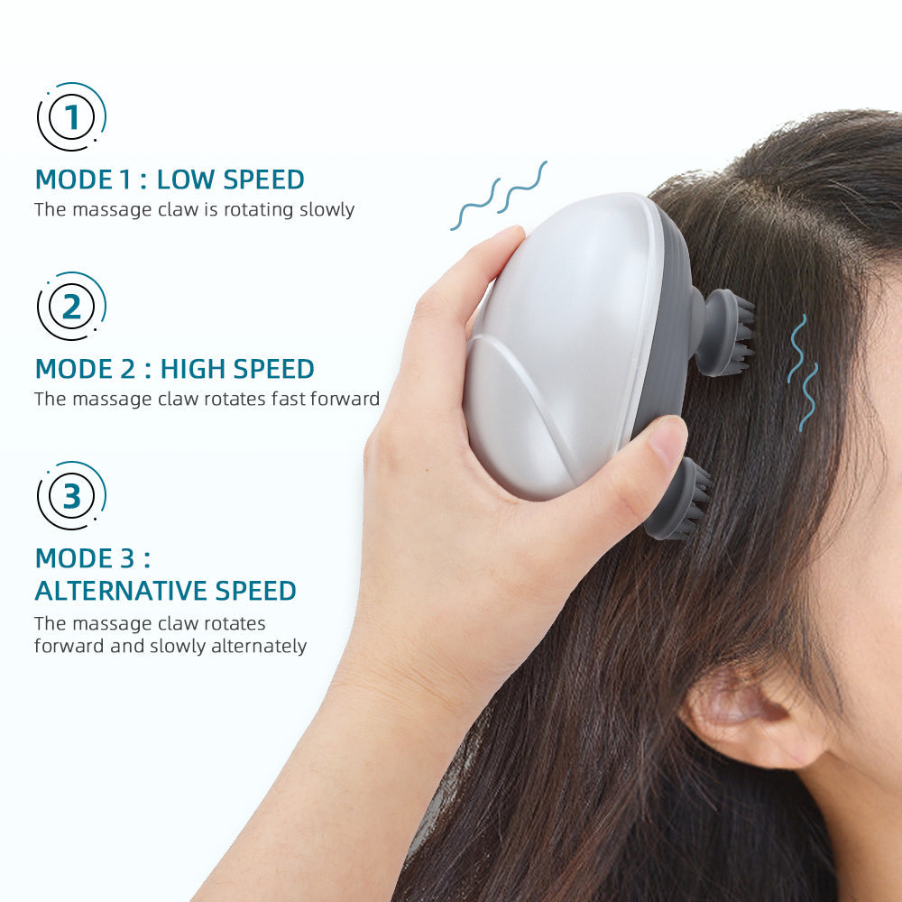 Masseur électrique sans fil en Silicone 4 nœuds de massage - تنزوت