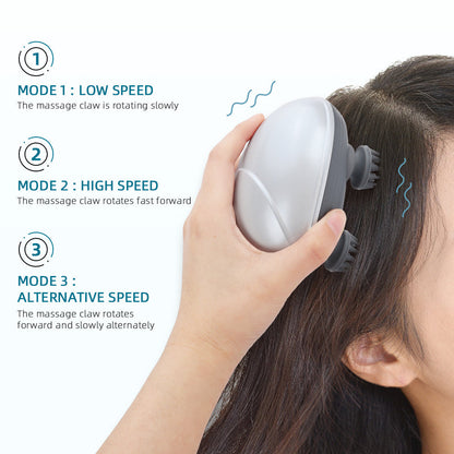 Masseur électrique sans fil en Silicone 4 nœuds de massage - تنزوت