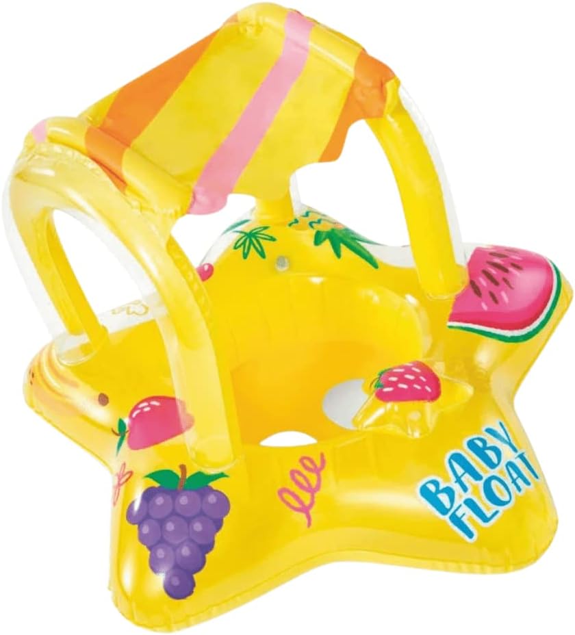 Intex Bouee enfant Avec un auvent intégré pour se protéger des rayons du soleil 56573NP تنزوت