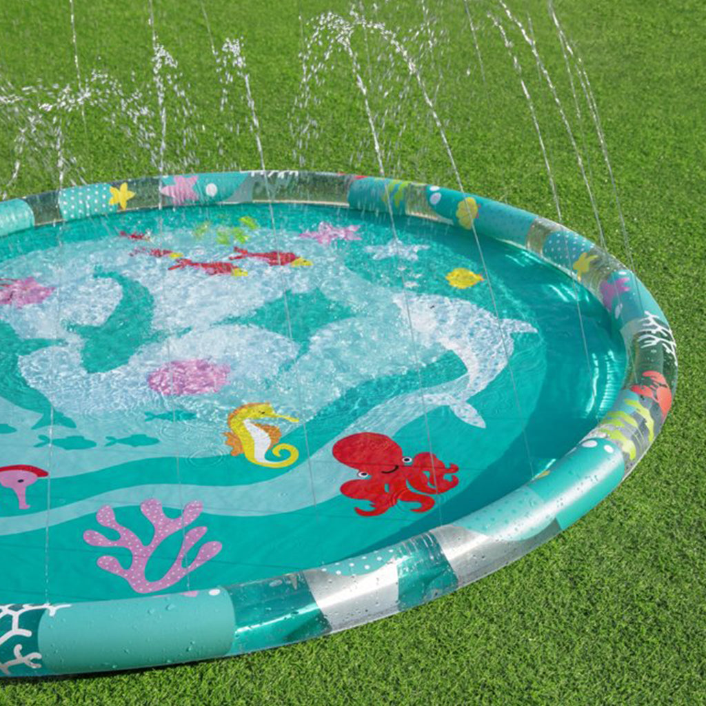 Pataugeoire Gonflable Avec Fontaine Pour Enfants 165 cm Bestway #52487 تنزوت