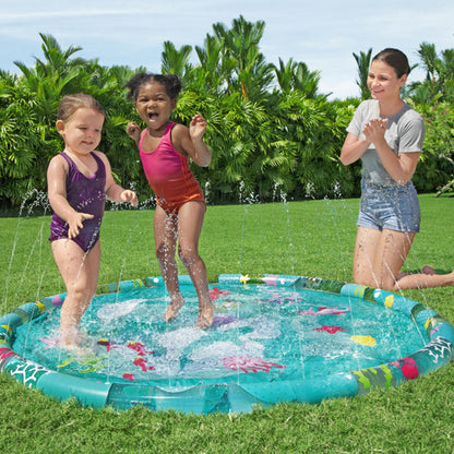 Pataugeoire Gonflable Avec Fontaine Pour Enfants 165 cm Bestway #52487 تنزوت