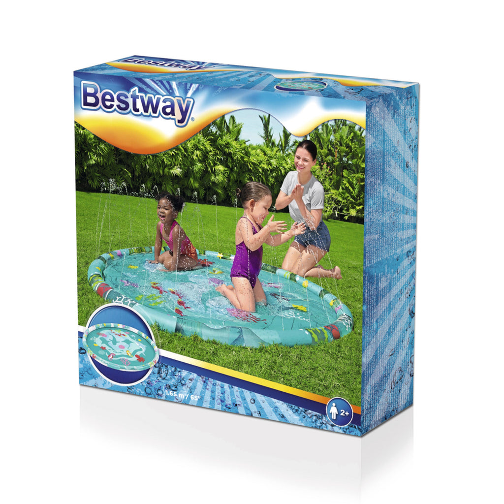 Pataugeoire Gonflable Avec Fontaine Pour Enfants 165 cm Bestway #52487 تنزوت