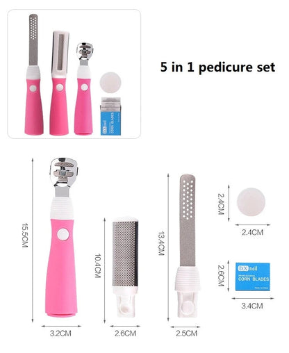 Kit de 3 Pcs Râpe de pédicure professionnelle تنزوت