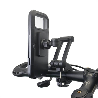Support de téléphone portable étanche pour vélo moto réglable à 360 ° - تنزوت