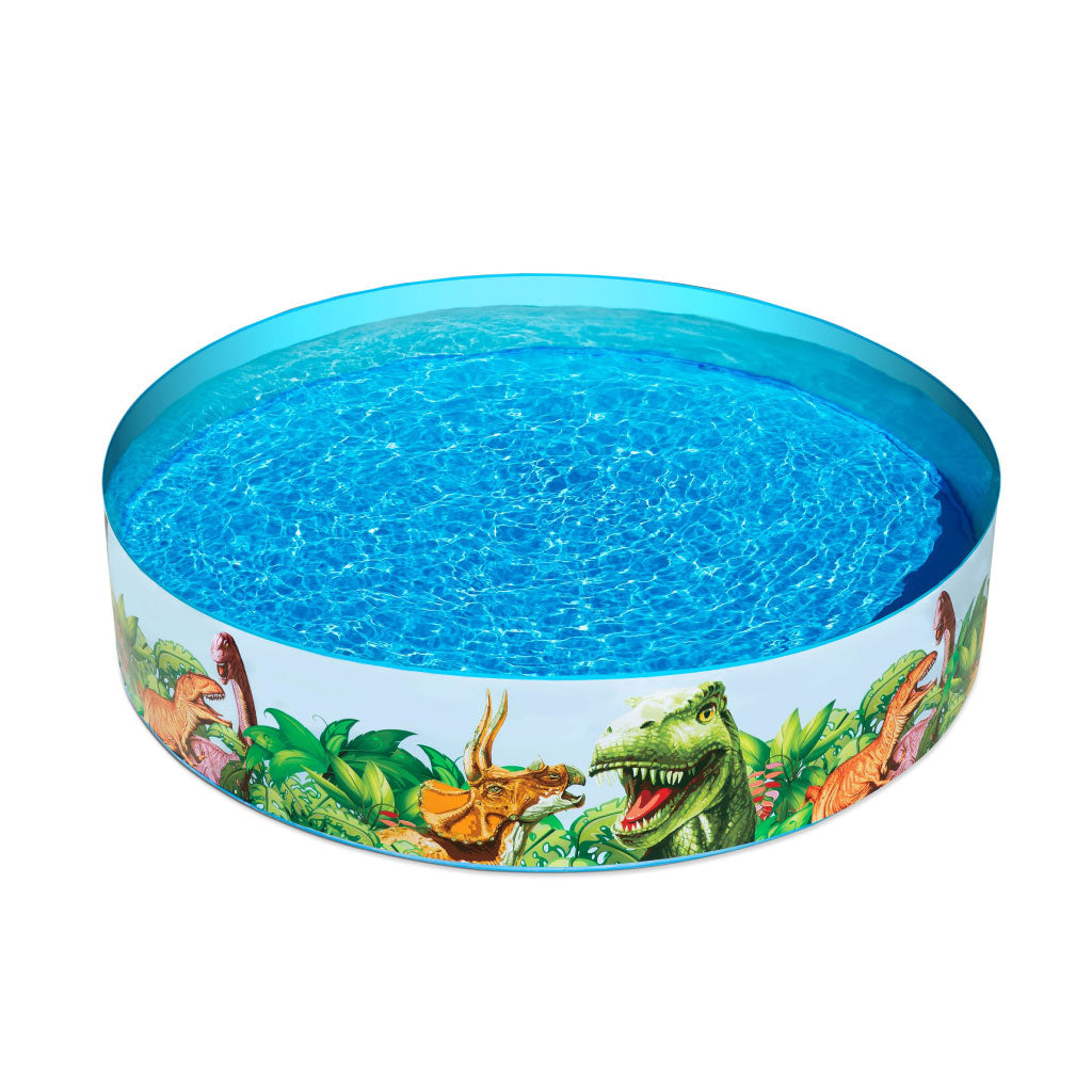 Piscine Dinosaure Ronde en Vinyle et PVC 244x46cm تنزوت