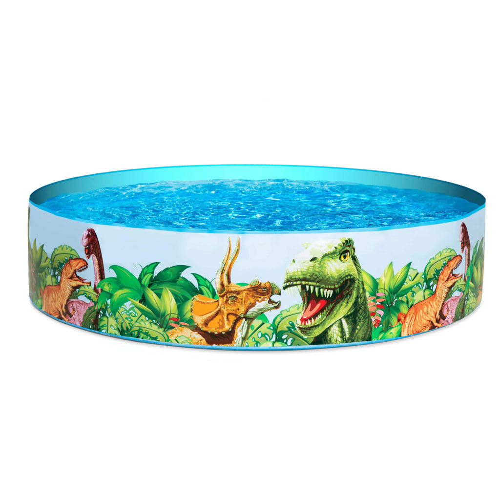 Piscine Dinosaure Ronde en Vinyle et PVC 244x46cm تنزوت