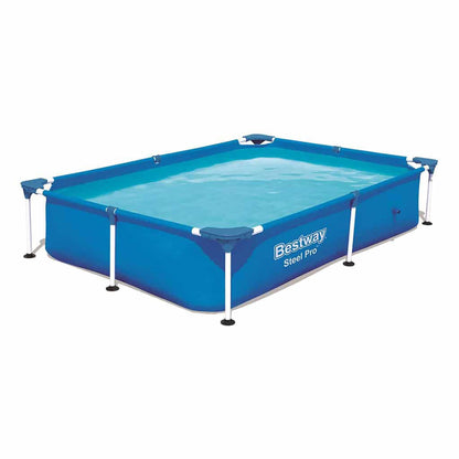 Steel Pro™ Piscine Rectangulaire 221 x 150 x 43cm Bestway 56401 تنزوت
