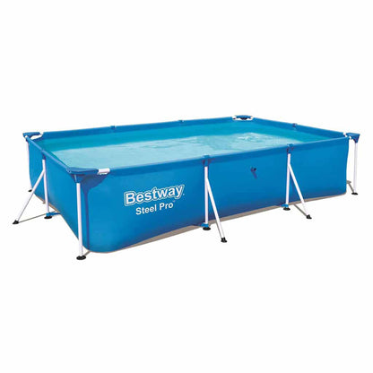 Steel Pro™ Piscine Rectangulaire 300 x 201 x 66cm Bestway تنزوت
