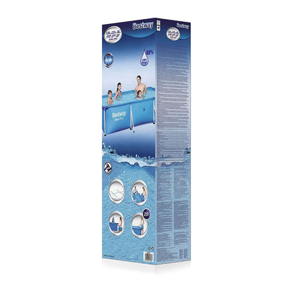 Steel Pro™ Piscine Rectangulaire 300 x 201 x 66cm Bestway تنزوت