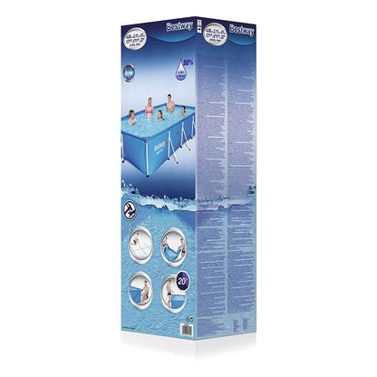 Steel Pro™ Piscine Rectangulaire 400 x 211 x 81cm Bestway تنزوت