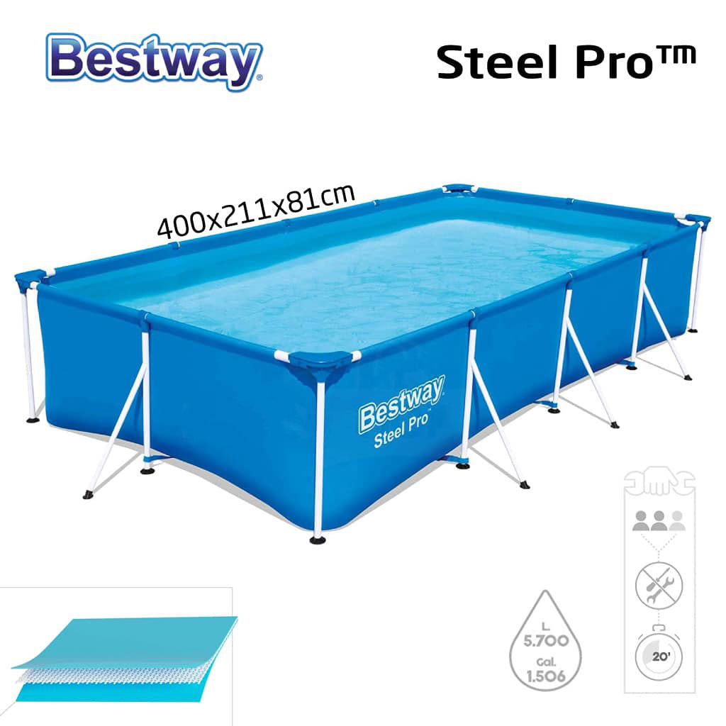 Steel Pro™ Piscine Rectangulaire Bestway