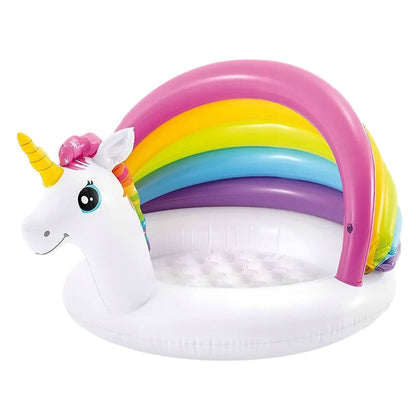 INTEX Piscine Gonflable pour Enfants, Centre de Jeux Aquatiques 57113NP تنزوت