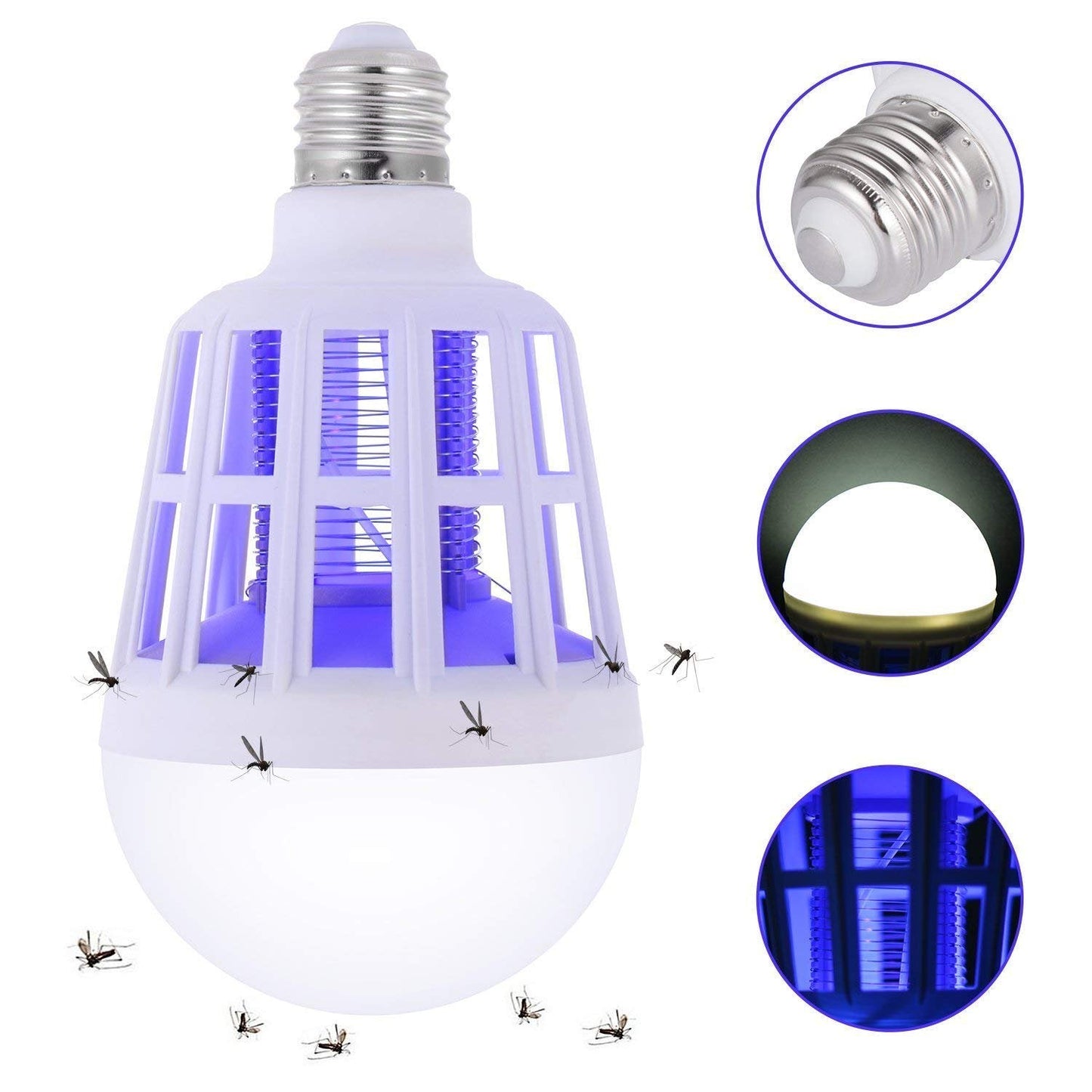 Ampoule LED Écomnomique anti-moustiques 3 en 1 E27 AC220V تنزوت