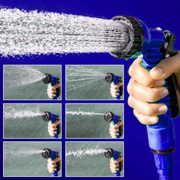 Magic hose Tuyau Arrosage Extensible et flexible 22.5M avec Pistolet à eau 7 jets تنزوت