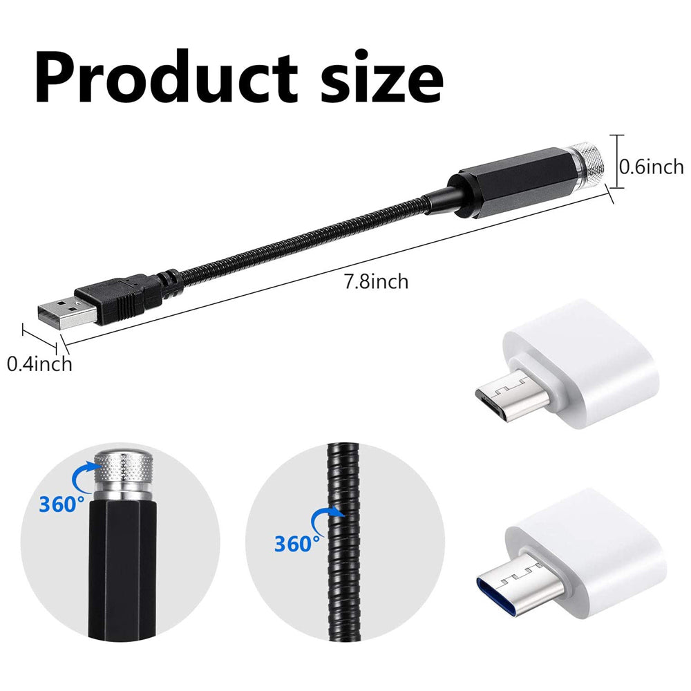 Mini projecteur LED USB - تنزوت