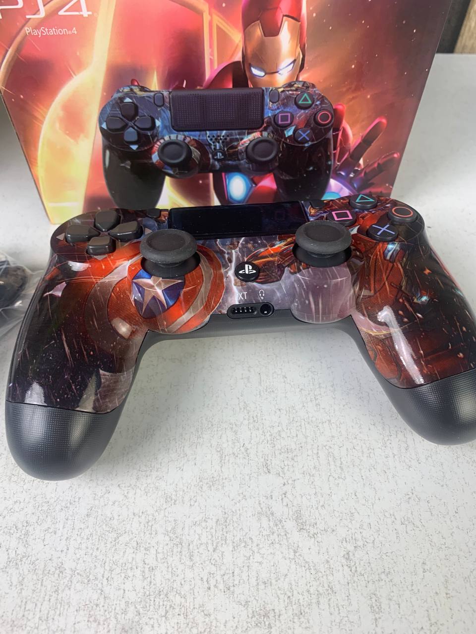 SONY-DualShock-Manette-PS4-Sans-Fil-Batterie-Rechargeable-High-Copy-Edition-Captain-America-Street-Fighter-Ragnarok-Ghost-Runner-et-COD-BO6.png