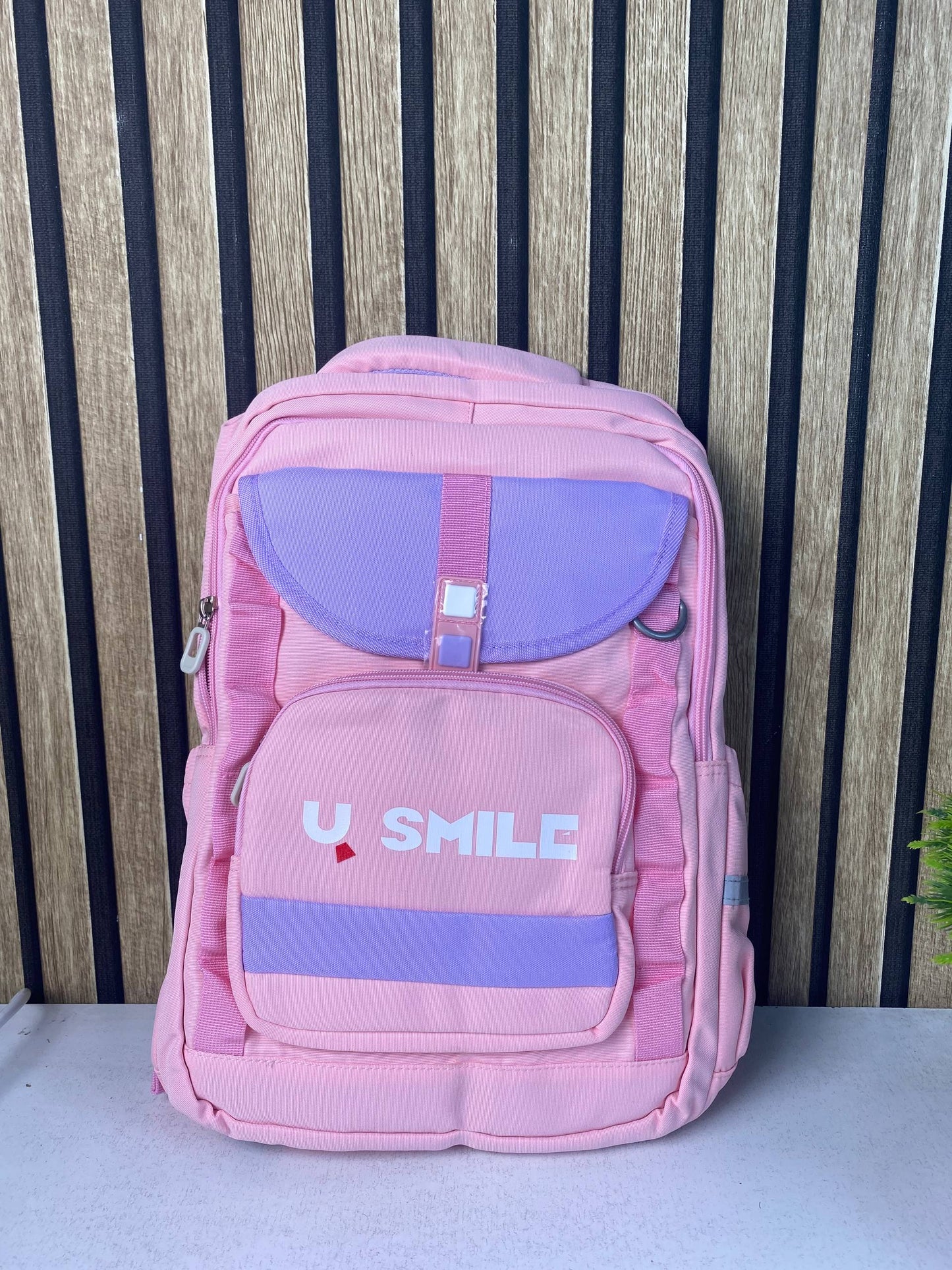 Sac-Dos-Scolaire-pour-Enfnats-U-Smile-Rose-SACKDS09RS-حقيبة-مدرسية-للأطفال.png