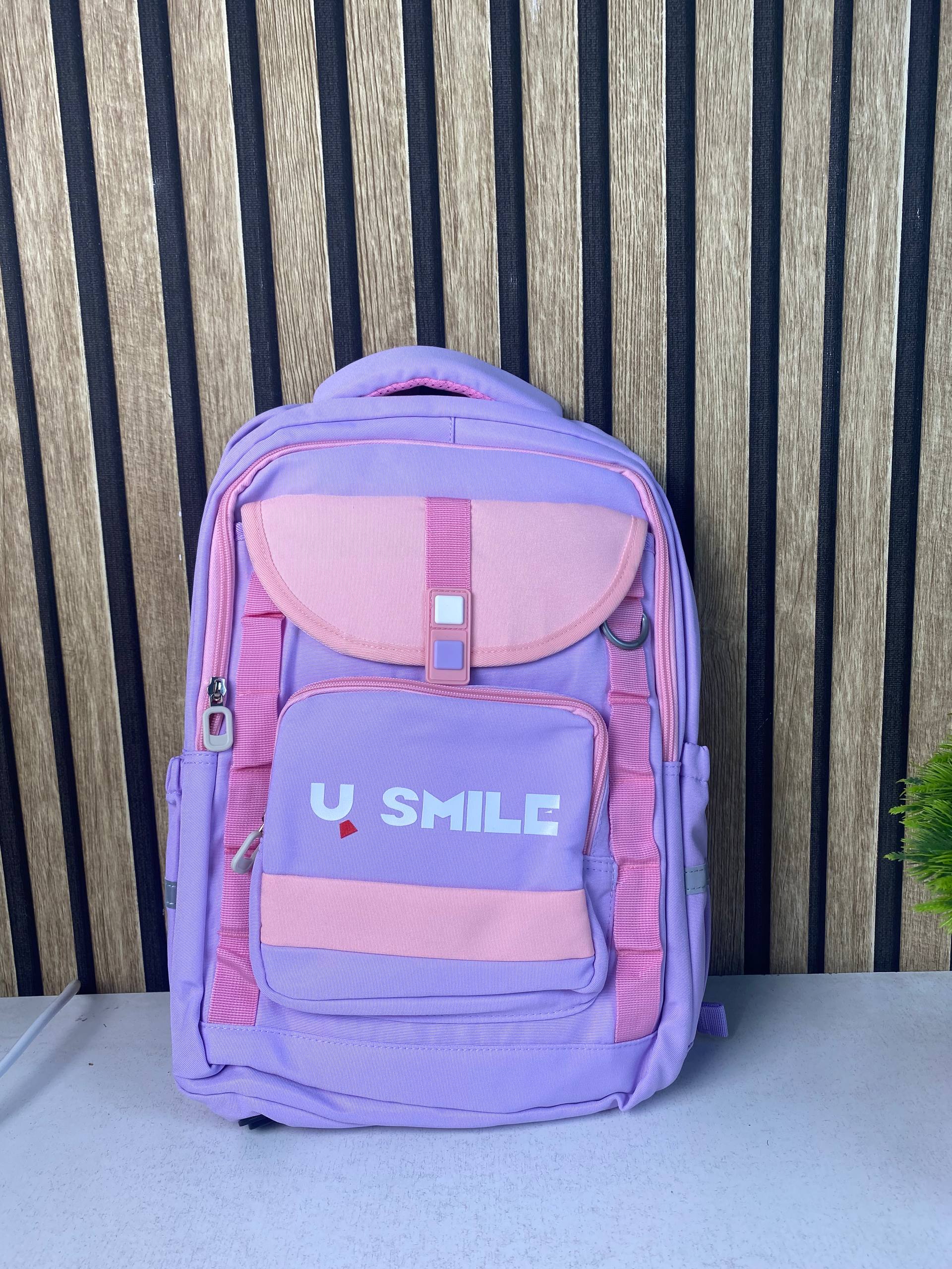 Sac-Dos-Scolaire-pour-Enfnats-U-Smile-Mauve-SACKDS09MV-حقيبة-مدرسية-للأطفال.png