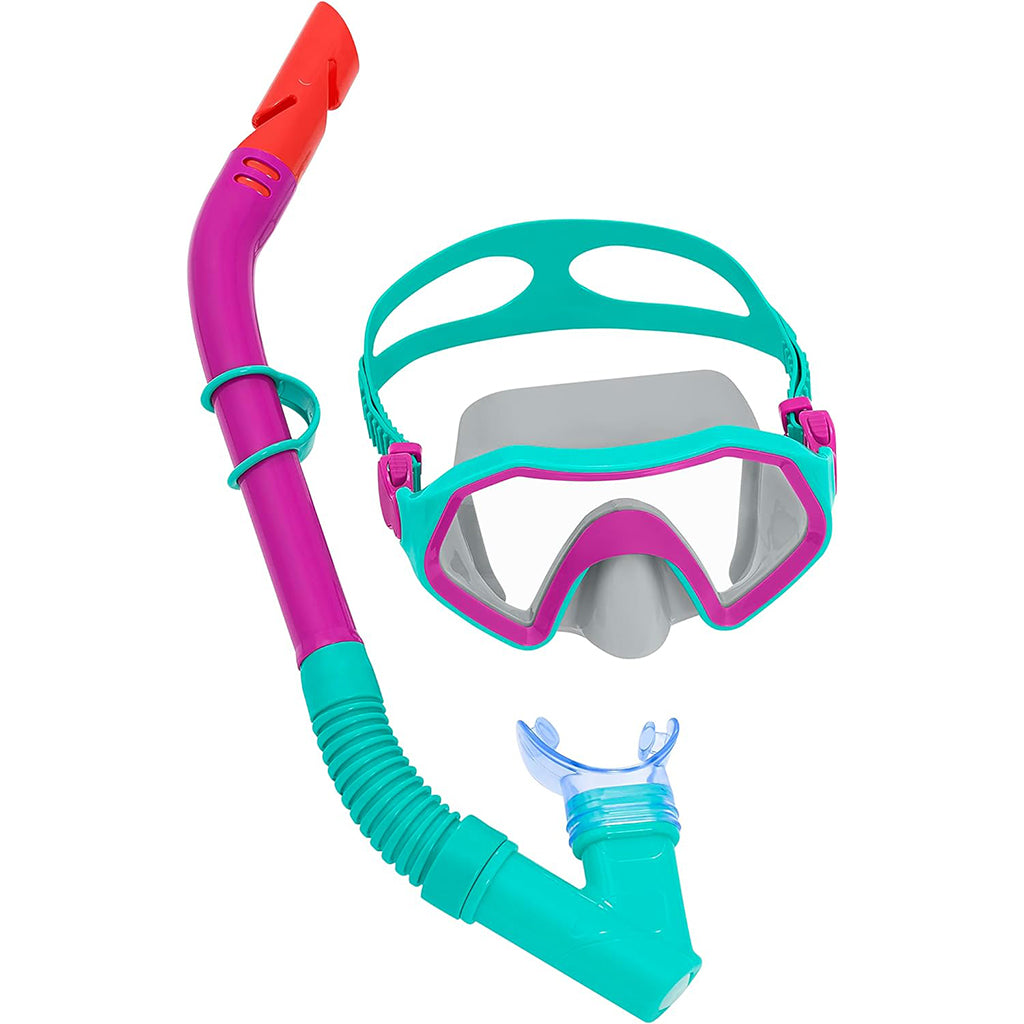 Bestway Masque et Tuba Crusader pour Jeunes Enfants à partir de 7 Ans 24025 تنزوت