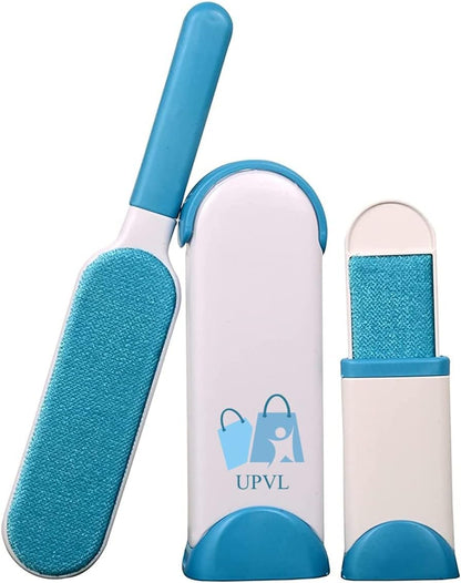 Brosse double face pour enlever les poils d’animaux, la poussière et les peluches, vêtements, meubles, canapé, tapis – فرشاة لإزالة شعر الحيوانات الأليفة والغبار والوبر تنزوت