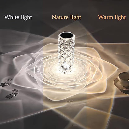 Lampe led en cristal Diamant style RGB 16 Couleurs تنزوت