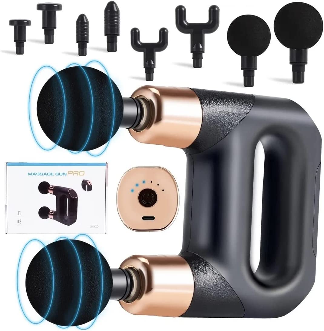 Masseur électrique double têtes 6 vitesses réglables - تنزوت