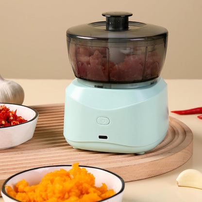 Mini Hachoir électrique Portable Rechargeable multifonction 350 ML تنزوت
