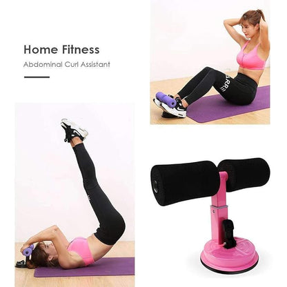 Sit-Up Bar Équipement de fitness à domicile ventouse, aide à s'asseoir, Muscles abdominaux, entraînement du corps تنزوت
