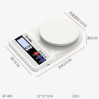 Balance de cuisine numérique 10kg, Balance de cuisine électronique de précision 1g تنزوت