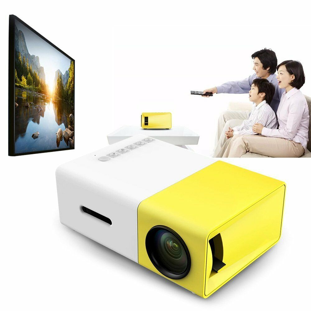 Projecteur Home Cinéma Multimédia 1080P Borrego YG300 FULL HD - تنزوت