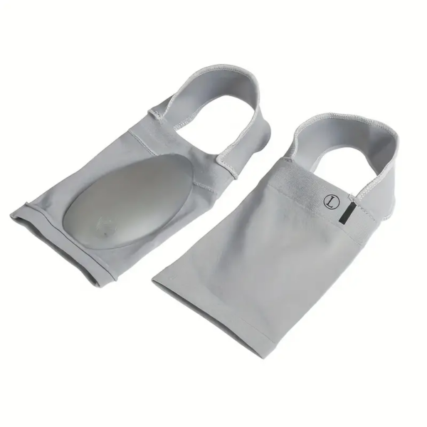 Paire Semelles de pied Soutien de la voûte plantaire en silicone pour fasciite plantaire orthopédique تنزوت