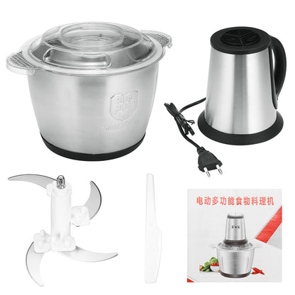 Hachoir à viande électrique 2L en acier inoxydable تنزوت