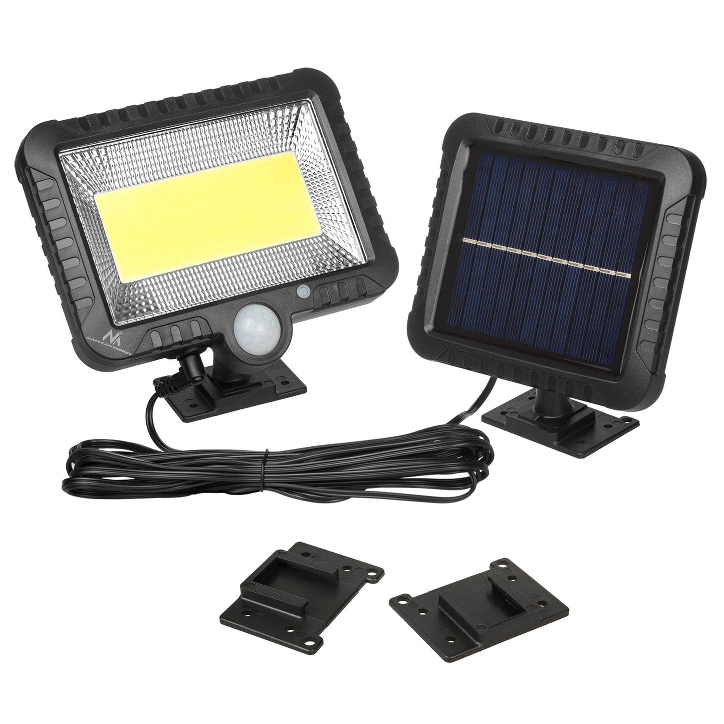 Lampe projecteur solaire LED et détecteur de mouvement 5W IP44 - SL-F100 - تنزوت
