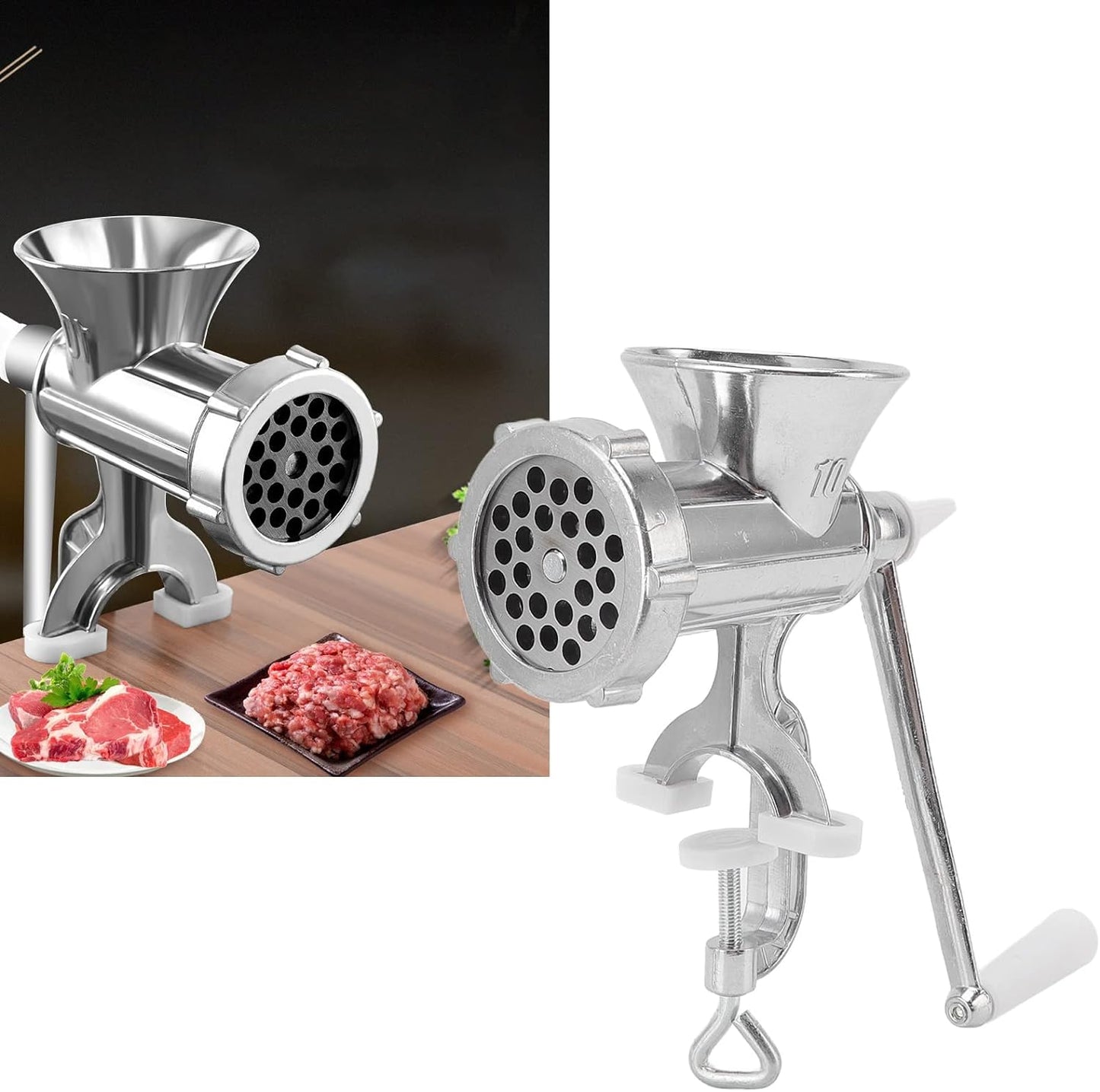 Hachoir à viande en alliage d’aluminium 12