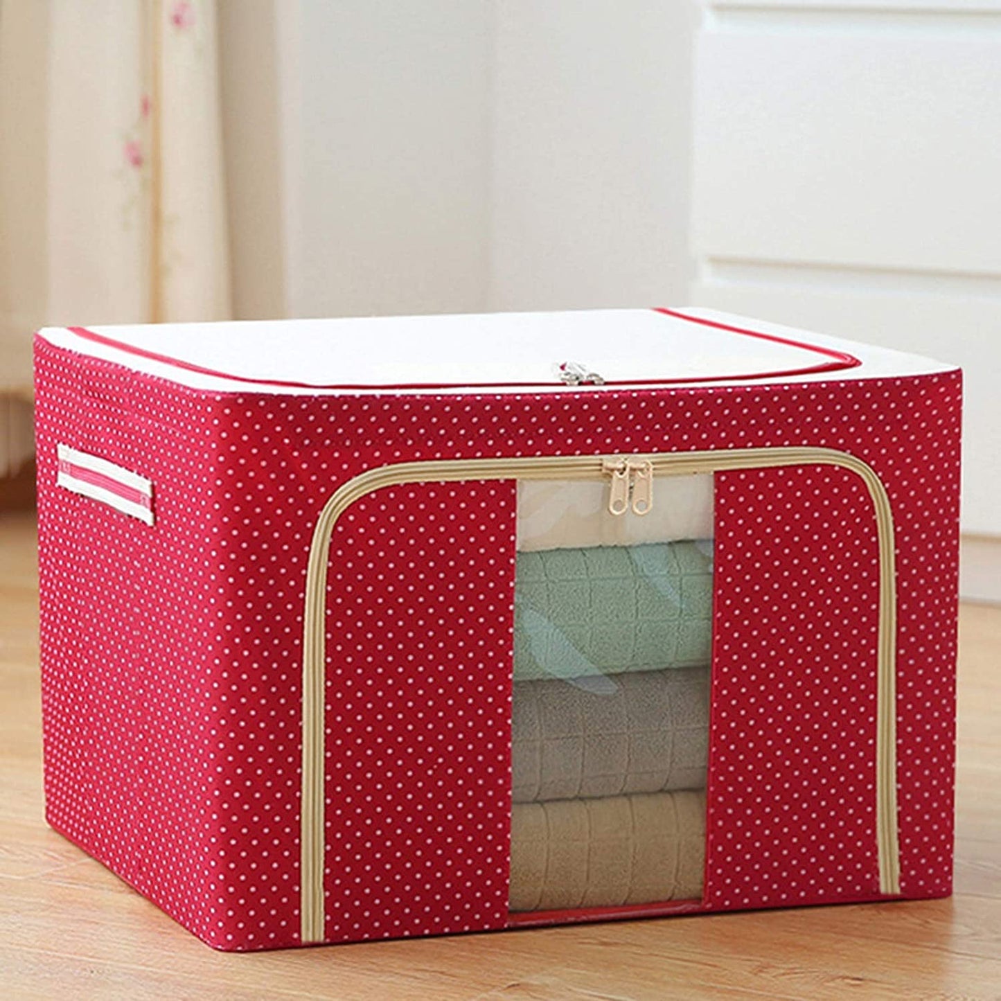 Coffre de Rangement Pliable Pour Vêtements et Articles تنزوت