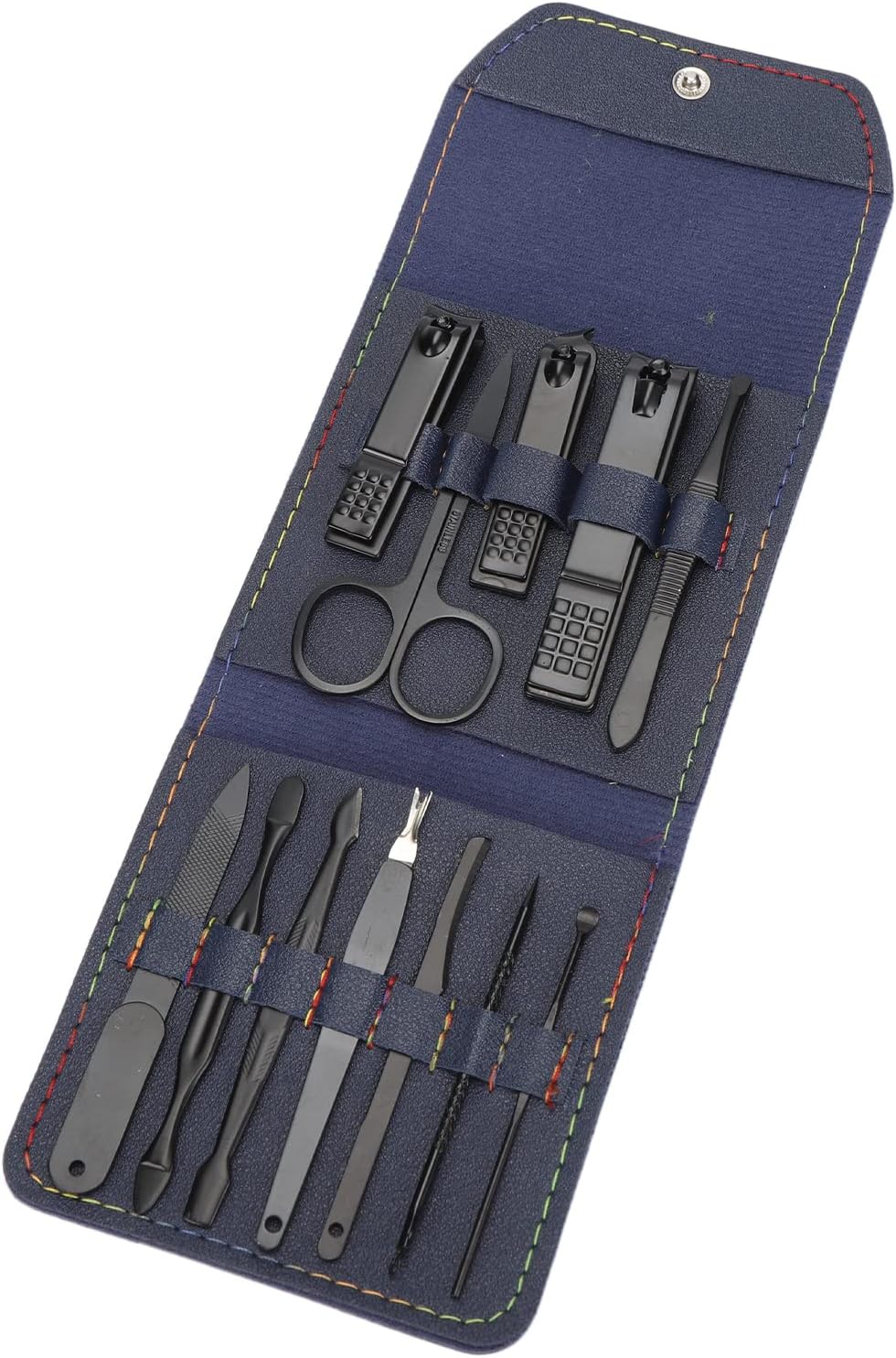 Ensembles 12 pcs de coupe-ongles professionnels en acier inoxydable تنزوت