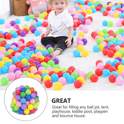 Sac de 50 balles De Jeux multicolore avec Diamètre 75 Mm تنزوت