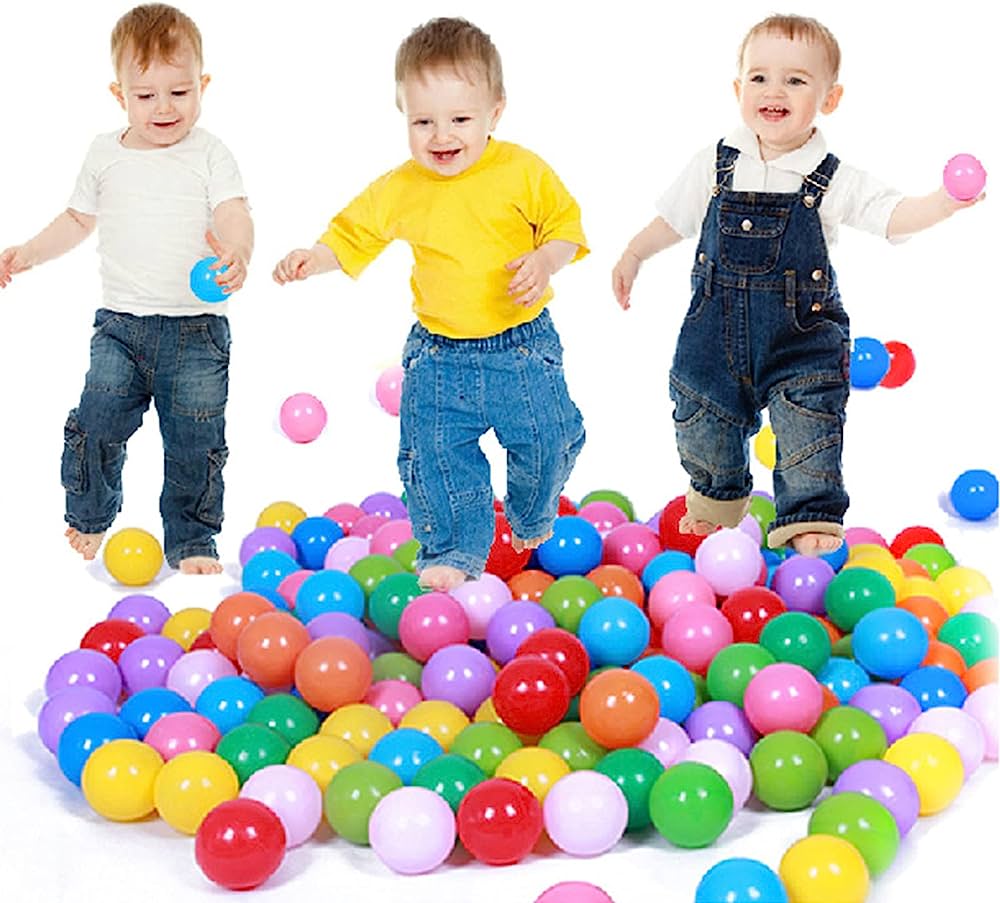 Sac de 50 balles De Jeux multicolore avec Diamètre 75 Mm تنزوت