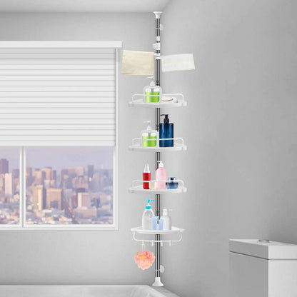 Étagère de rangement d'angle haut de gamme pour Sale de bain et toilettes 260Cm تنزوت