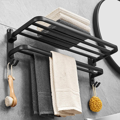 Porte-serviette-mural-pliable-en-aluminium-Noir-خفيف،-متين،-ويعطي-لمسة-عصرية-لحمامك.png